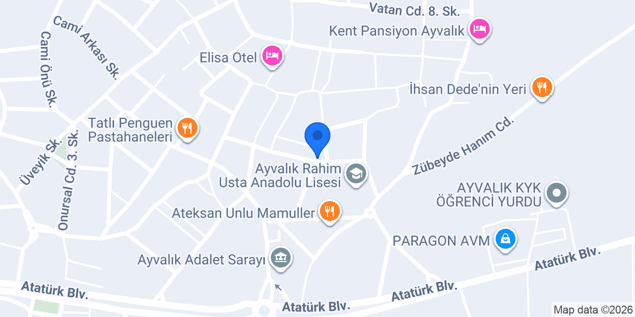 Salons Çakır konumu