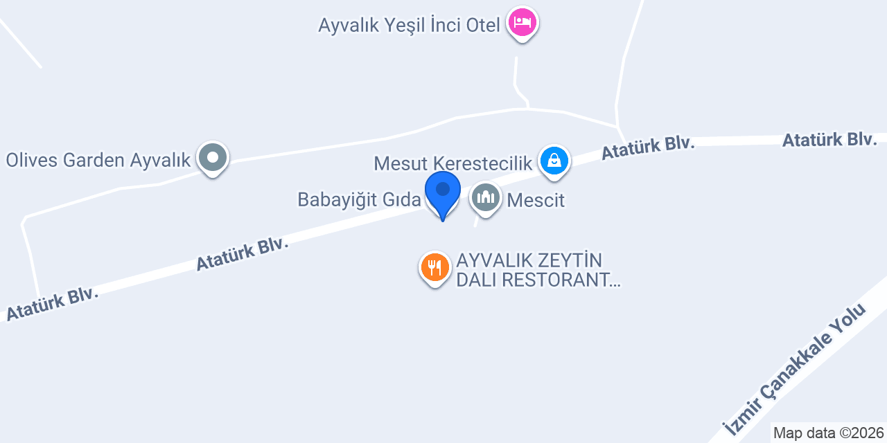 Babayiğit Gıda konumu