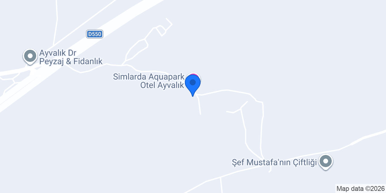 Ayvalık Aquapark konumu