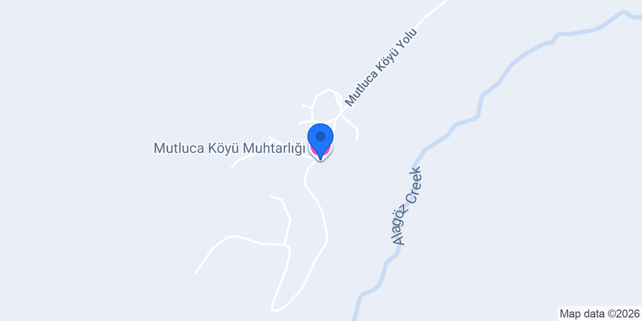 Mutluca Köyü Muhtarlığı konumu