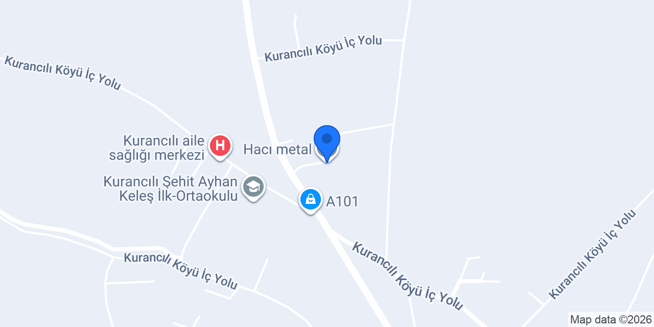 Hacı metal konumu