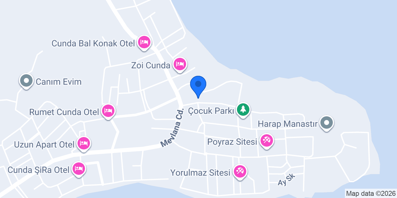 Cunda Taşçı Konak konumu