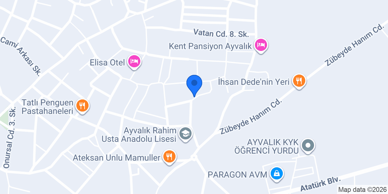 Deniz İncileri Anaokulu konumu