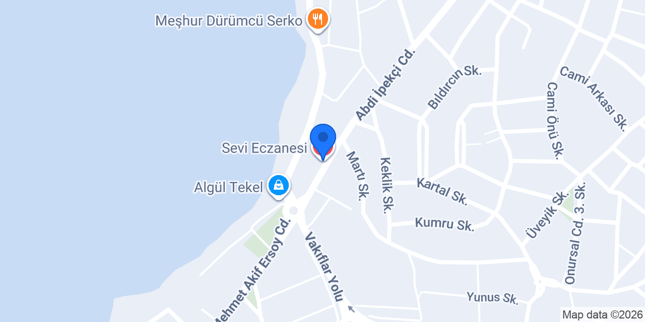Sevi Eczanesi konumu