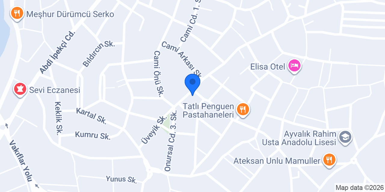 Ayvalık Fizik Tedavi konumu