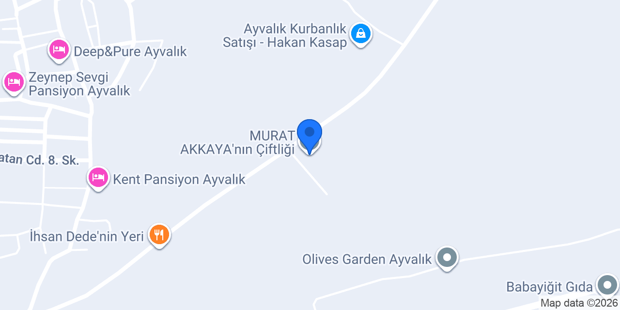 MURAT AKKAYA'nın Çiftliği konumu