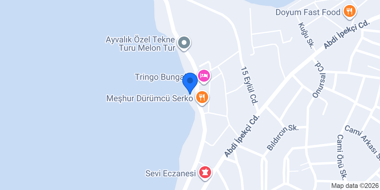 Alpha Tour Ayvalık konumu