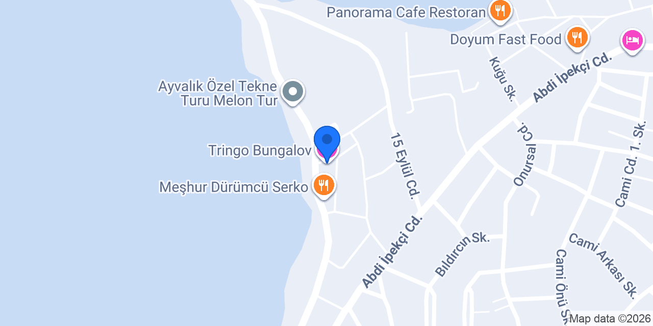 Tringo Bungalov konumu