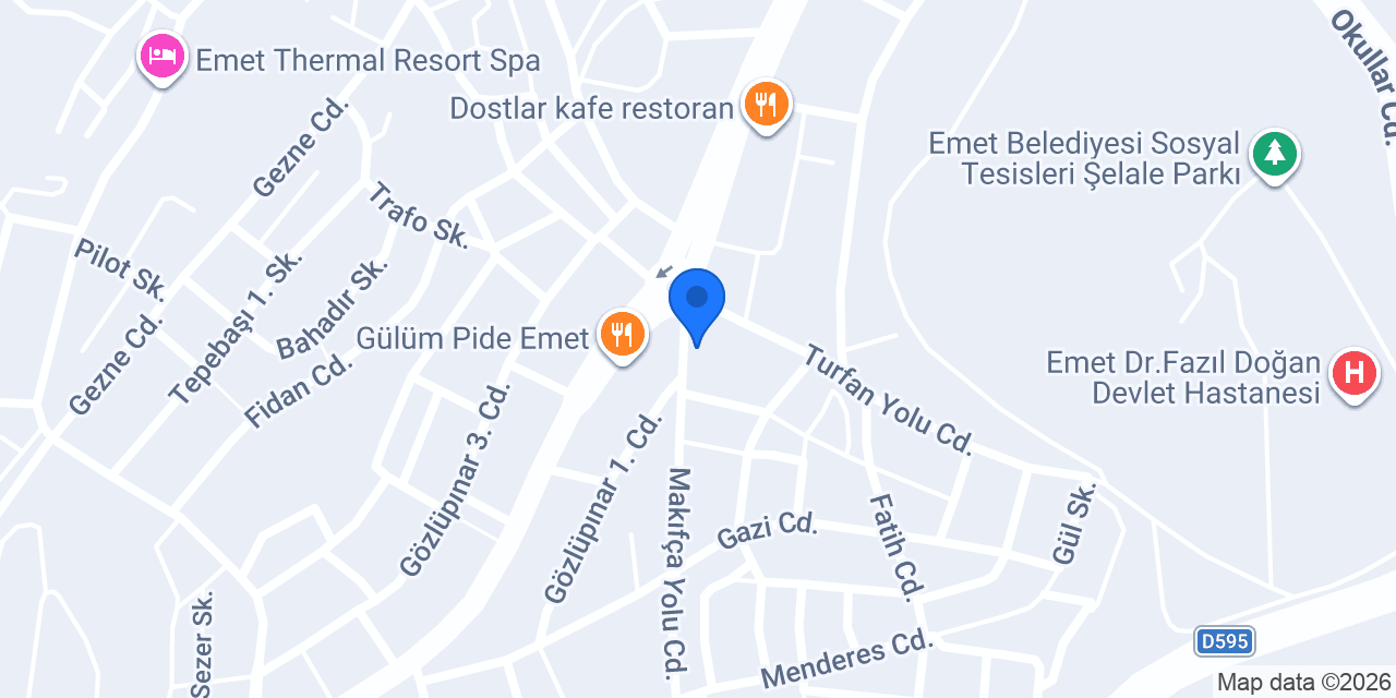 ÇİFTOGLU DENTAL konumu