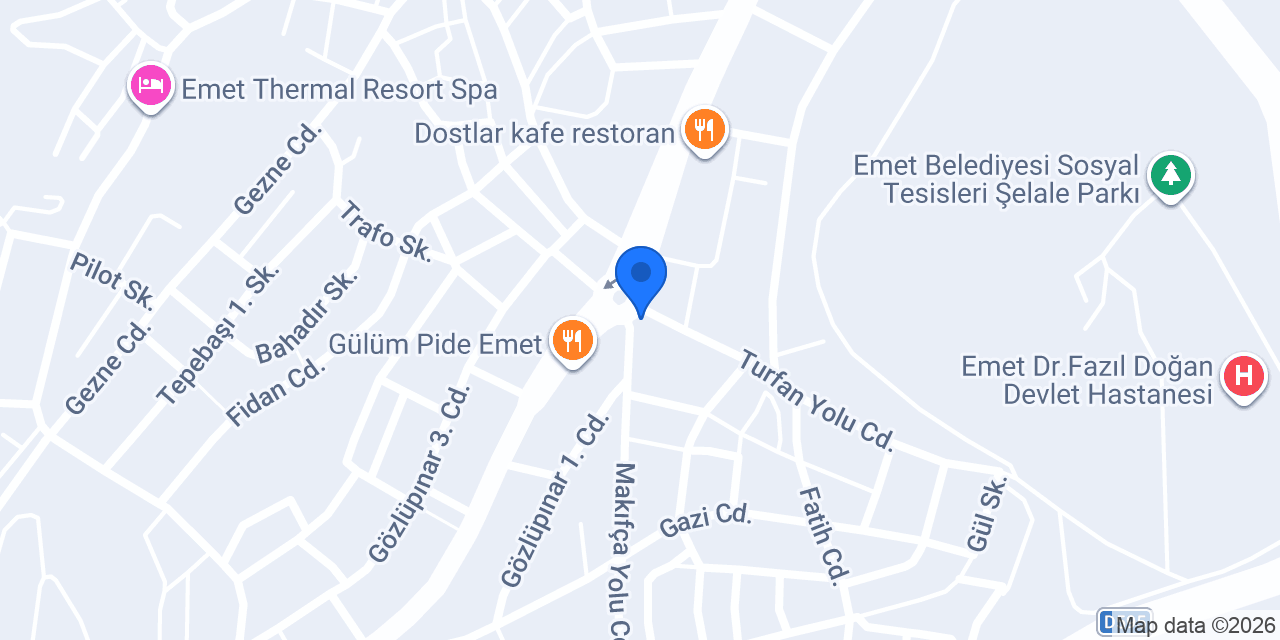 İstanbul Eczanesi konumu