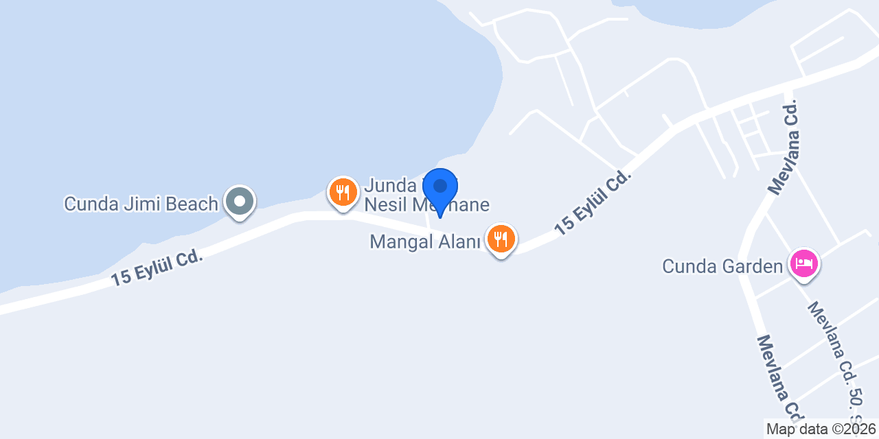 CUNDA AŞİYAN | OTEL RESTORAN KAHVALTI konumu