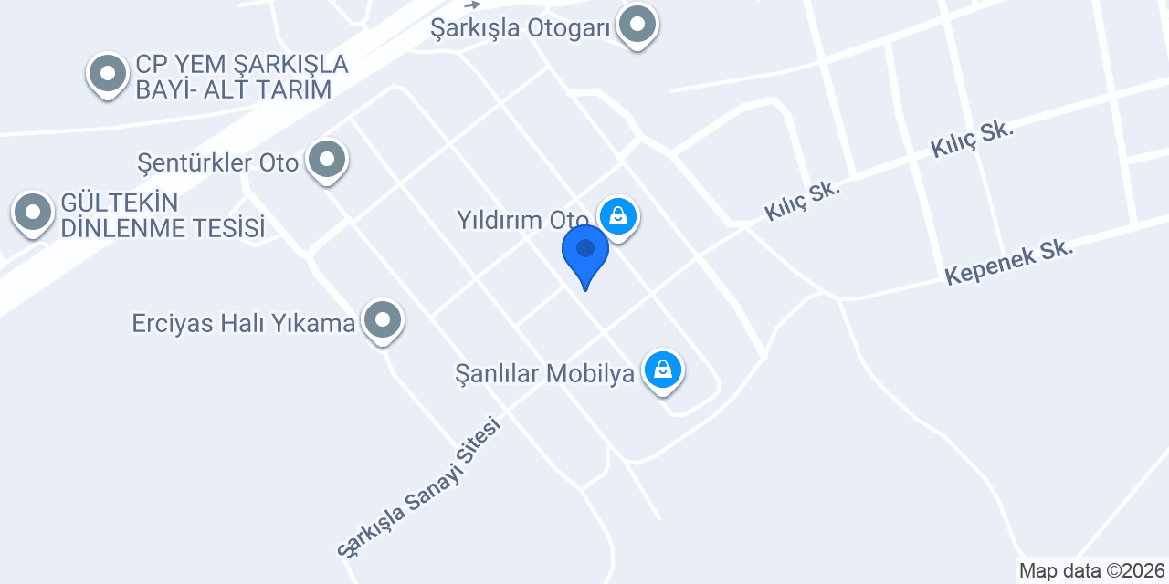 Karakuş Otomatik Kapı Alüminyum konumu