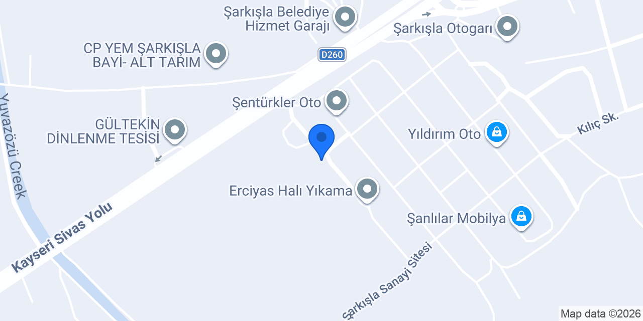 KÖKSAL OTO konumu