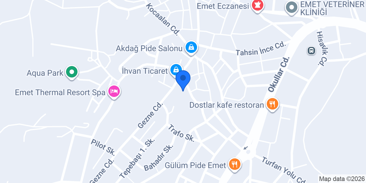 EMET TAKSİ konumu