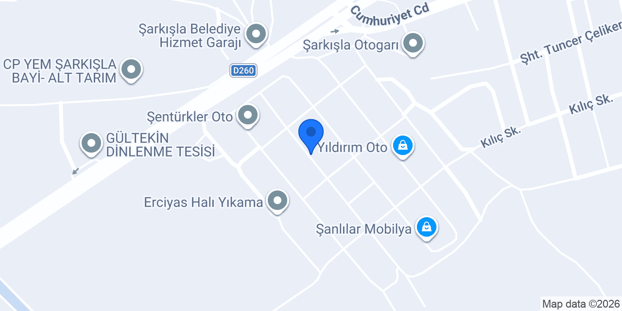 SOYLU OTO konumu