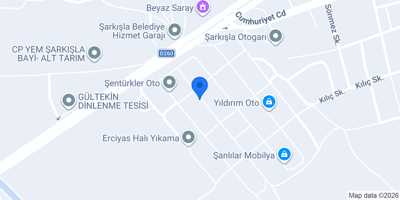 BIYIK OTO ELEKTRİK ELEKTRONİK konumu