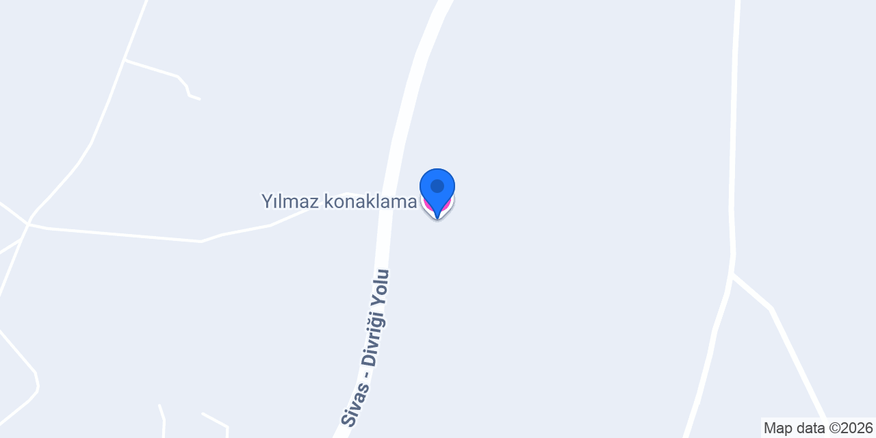 Yılmaz konaklama konumu
