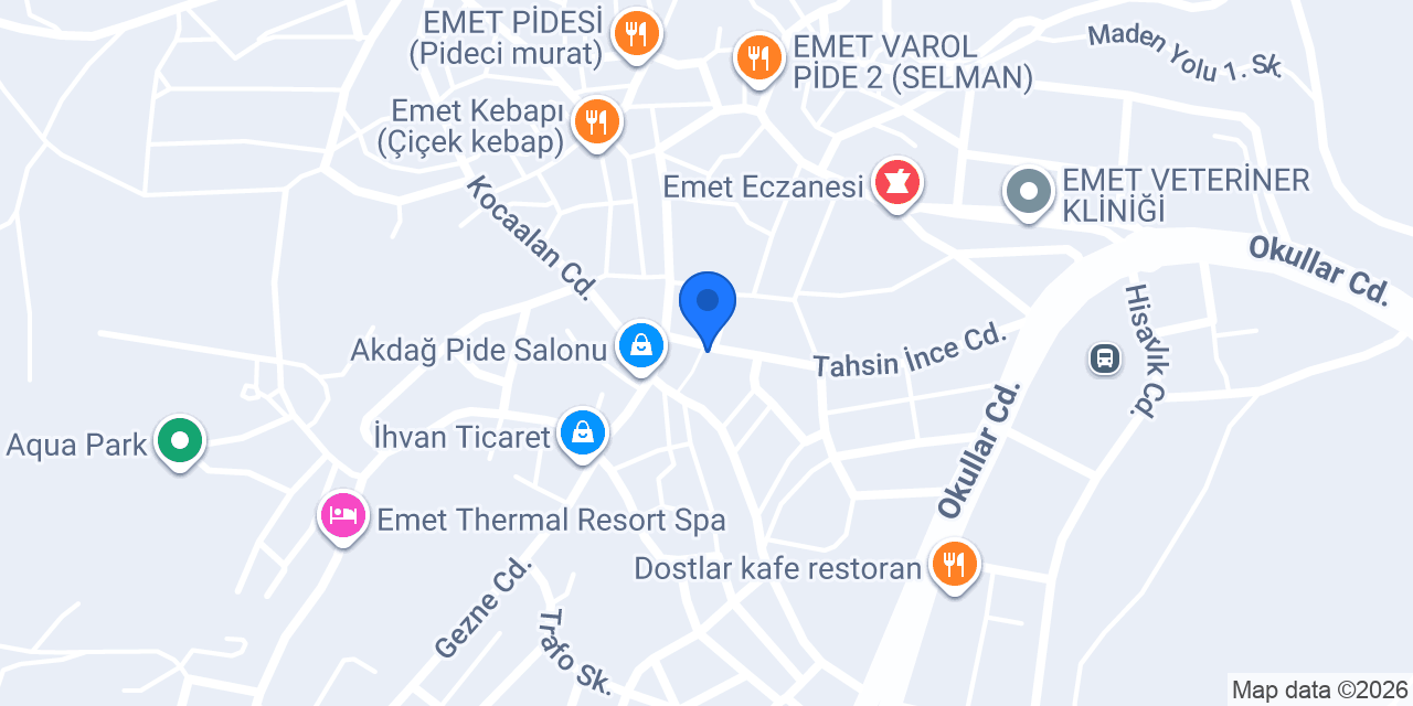 Kaplan Tost konumu