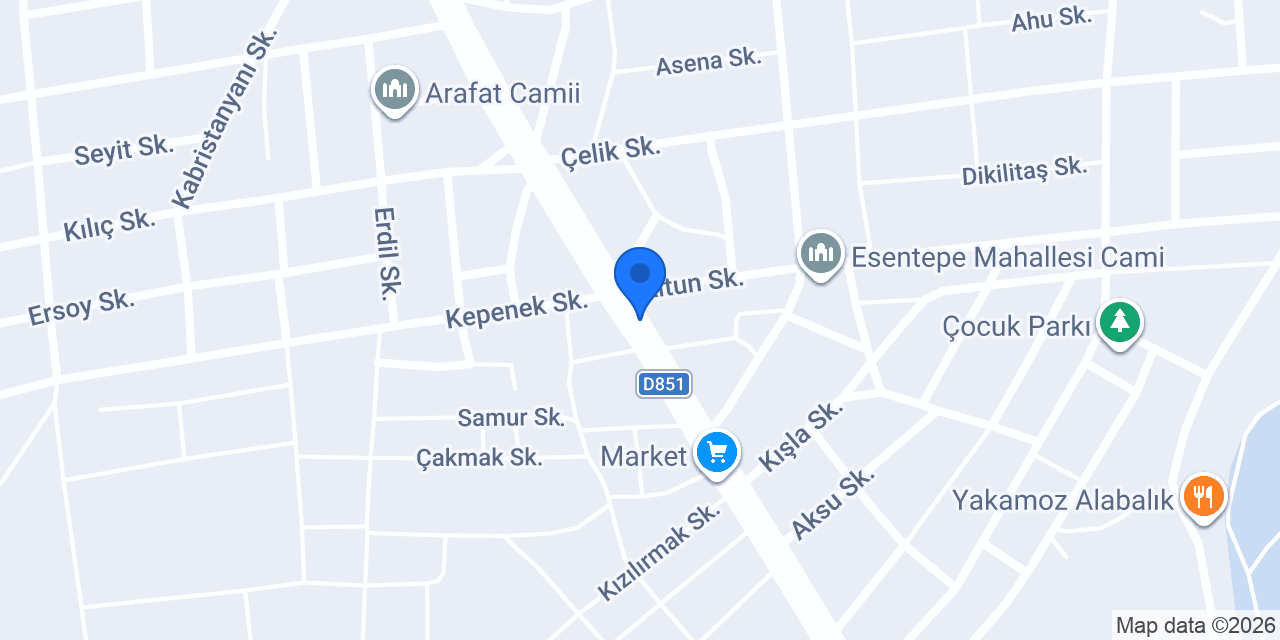 Özmen Kardeşler / Oset Traktör konumu