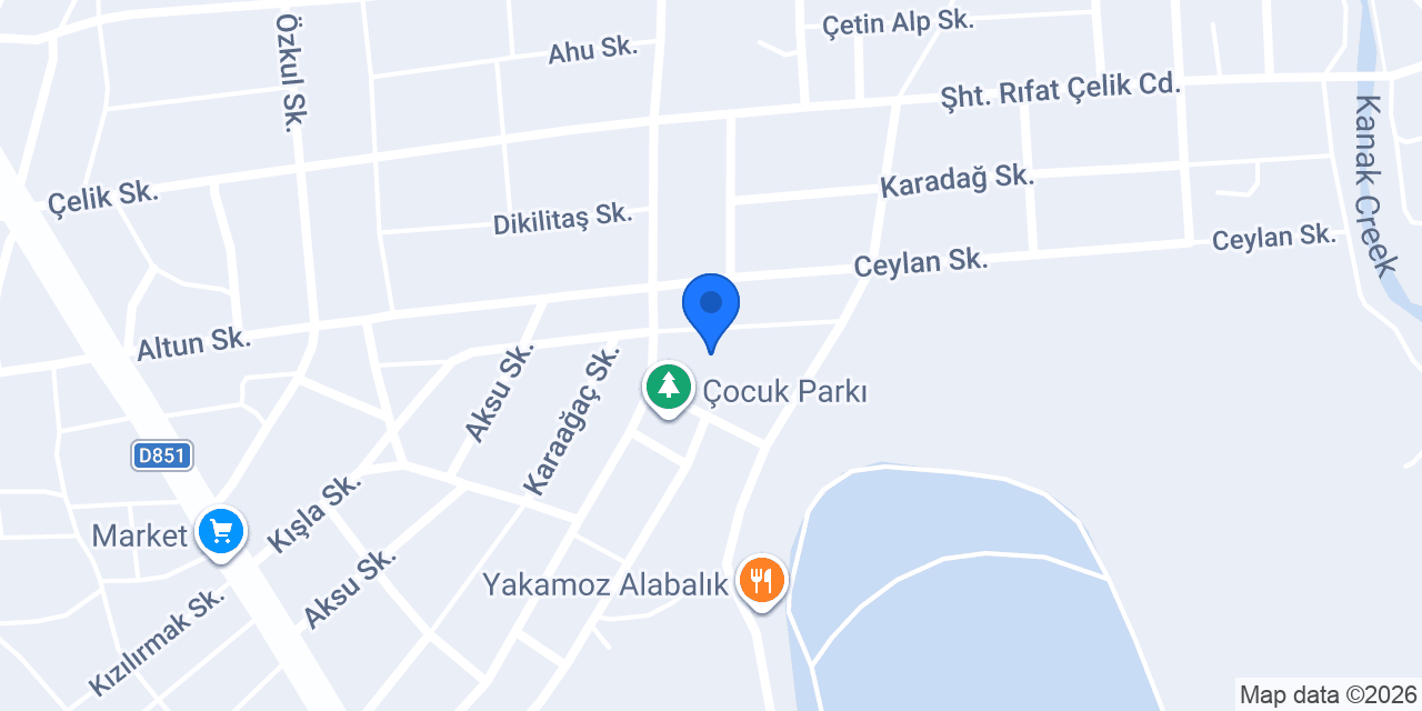 Atatürk İlkokulu konumu