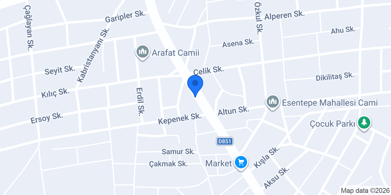 AYDEMİR ISI-TESİSAT konumu