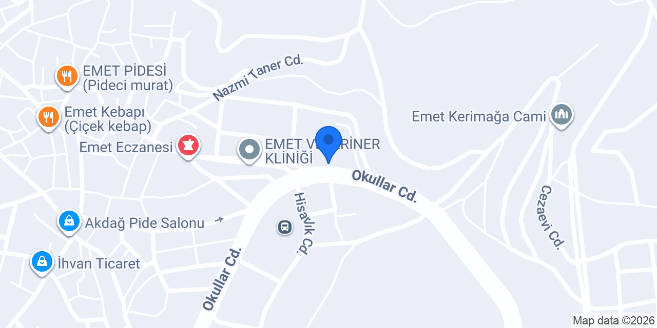 Emet Orman İşletme Müdürlüğü konumu