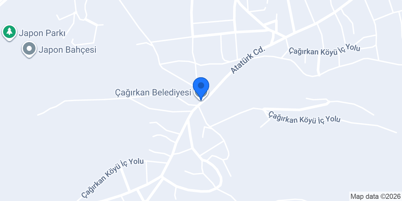 Çağırkan Belediyesi konumu