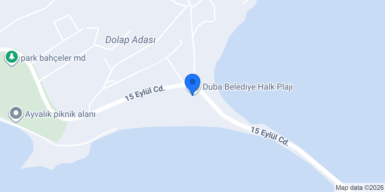 Jun'da Spa Ayvalık konumu