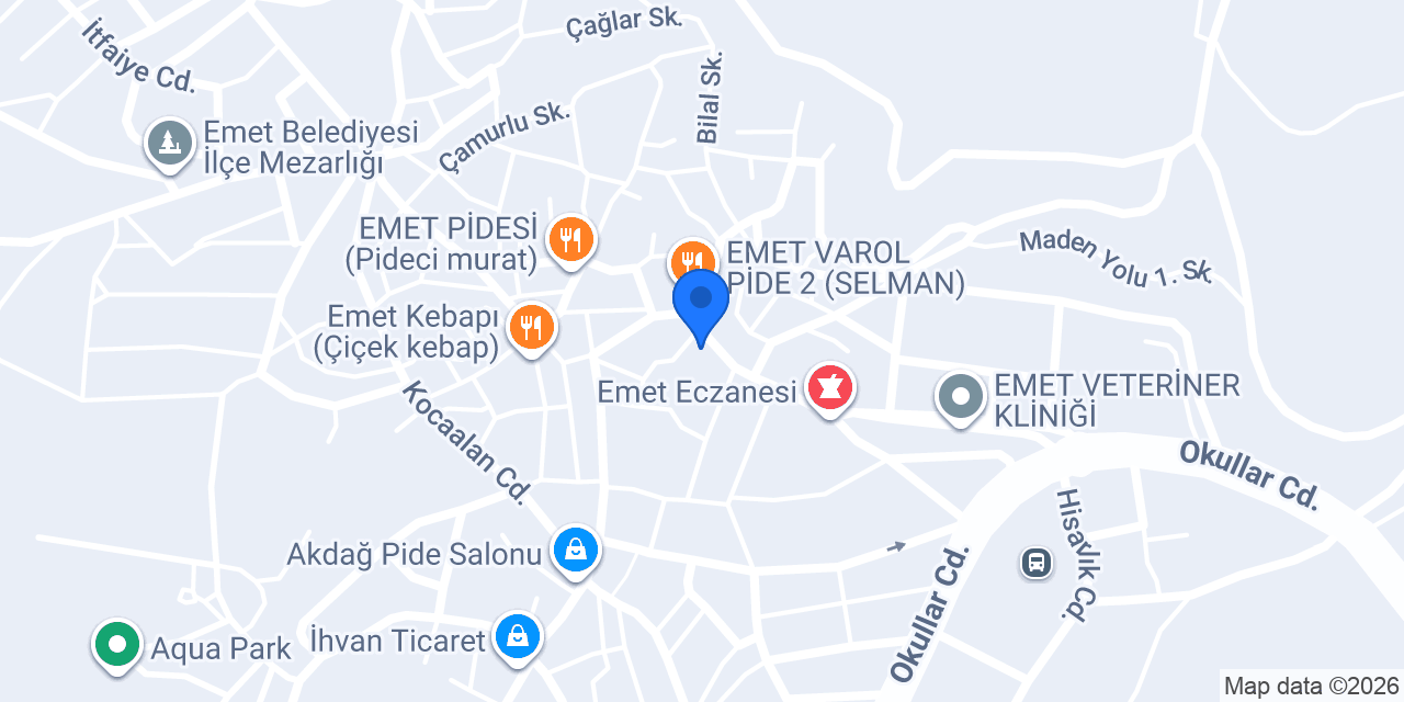 GençOsman Tatlı Dünyası konumu