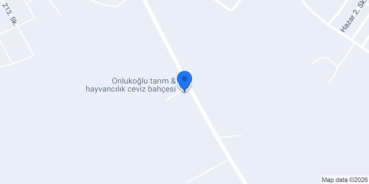 Onlukoğlu tarım & hayvancılık ceviz bahçesi konumu
