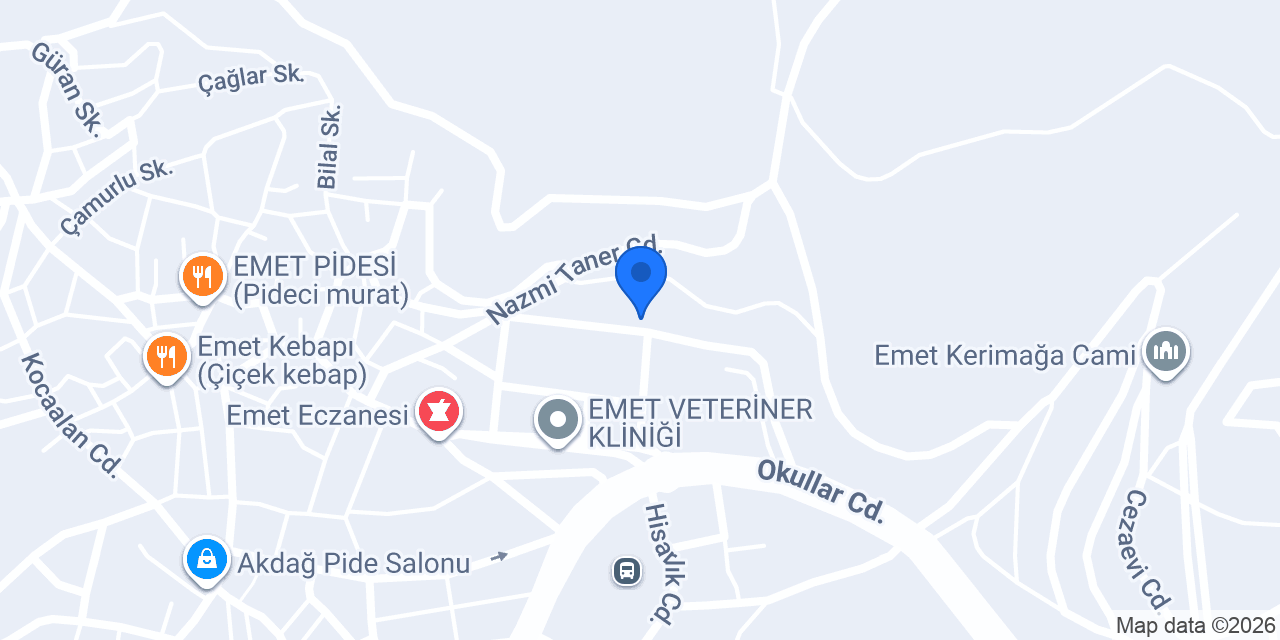 Anadolu Sürücü Kursu konumu
