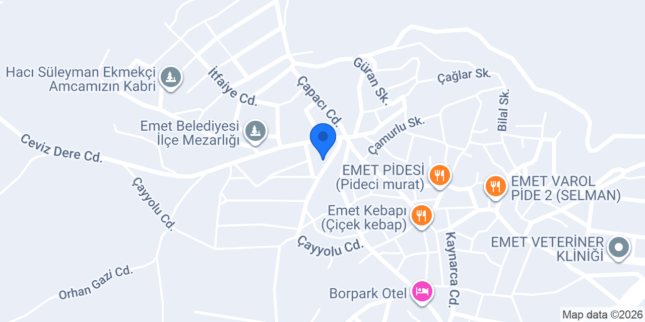 Konak Devran Otel konumu