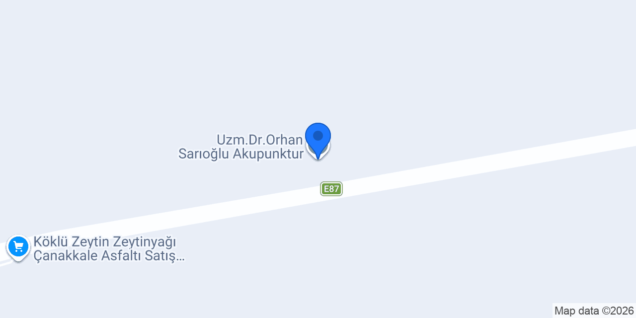 Uzm.Dr.Orhan Sarıoğlu Akupunktur konumu