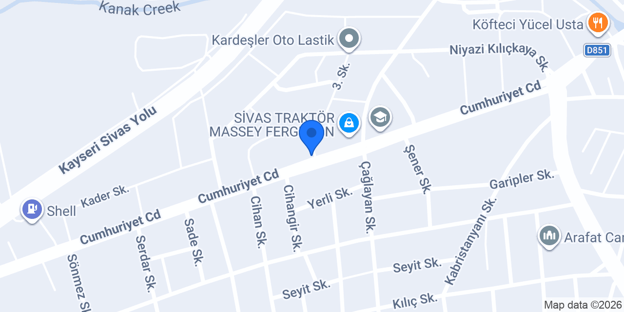 CAN YAVUZ MOTOR-SERVİS konumu