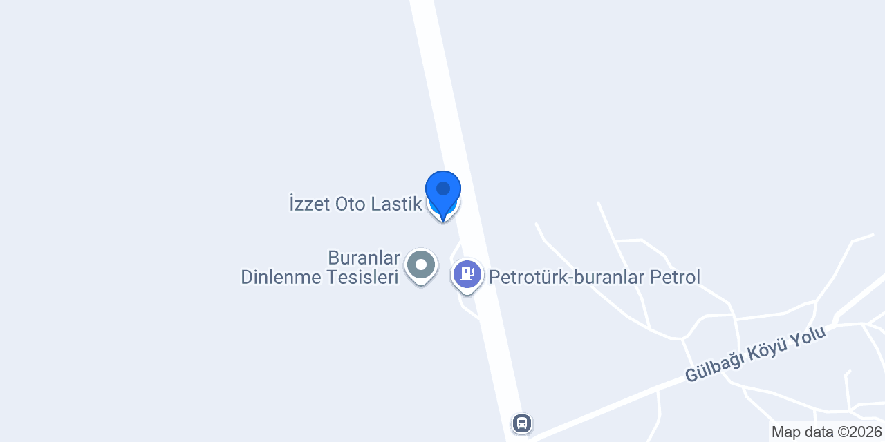İzzet Oto Lastik konumu