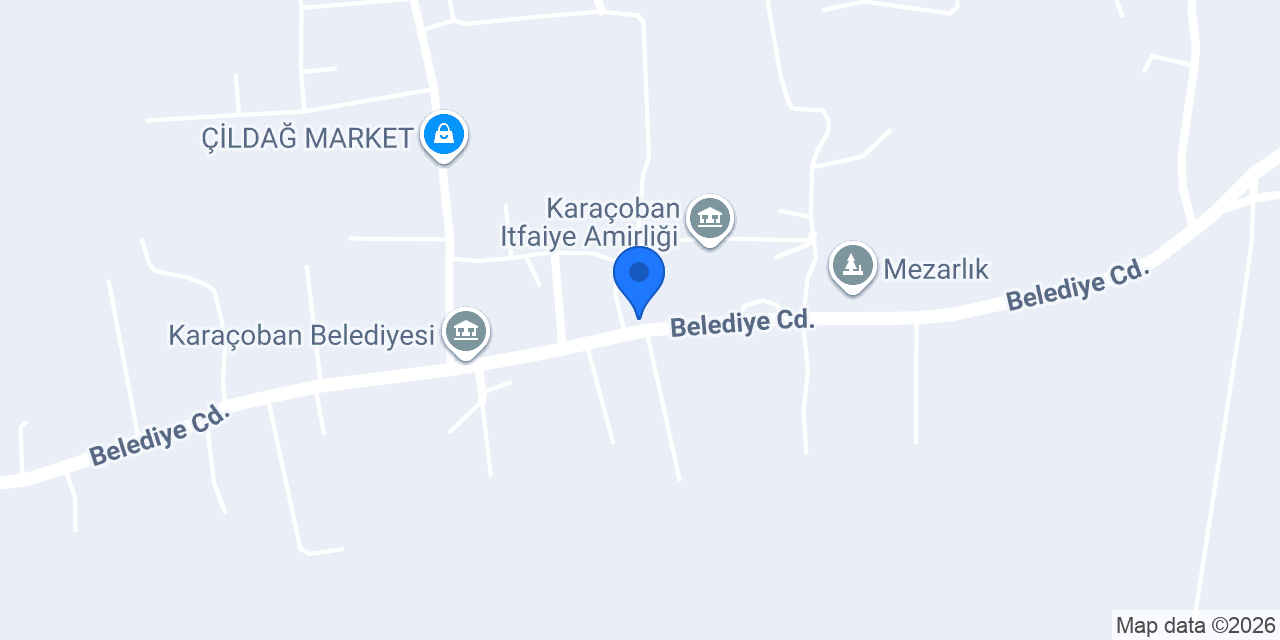 Karaçoban E.C.A Yetkili Servis konumu
