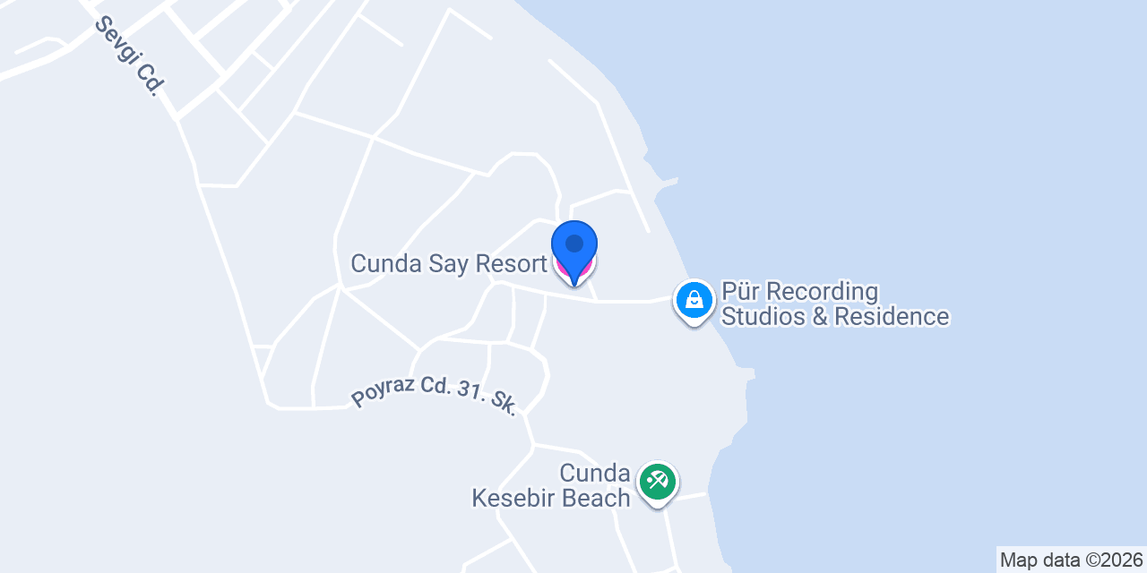 Cunda Say Resort konumu