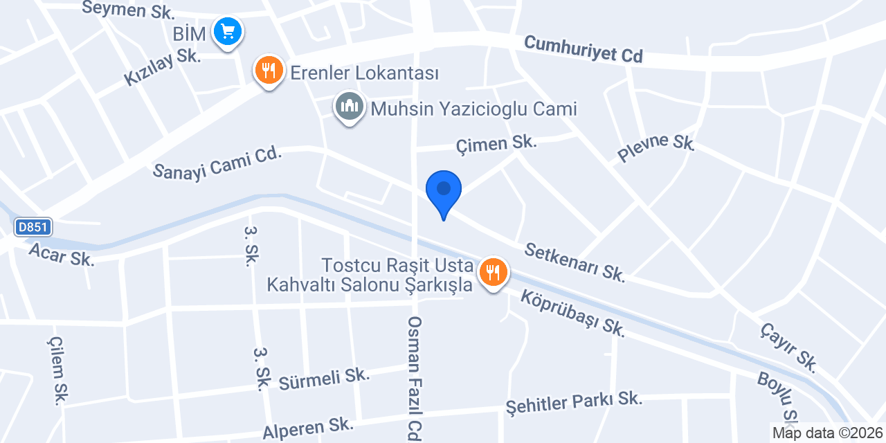 Şarkışla Efsane Tantuni konumu