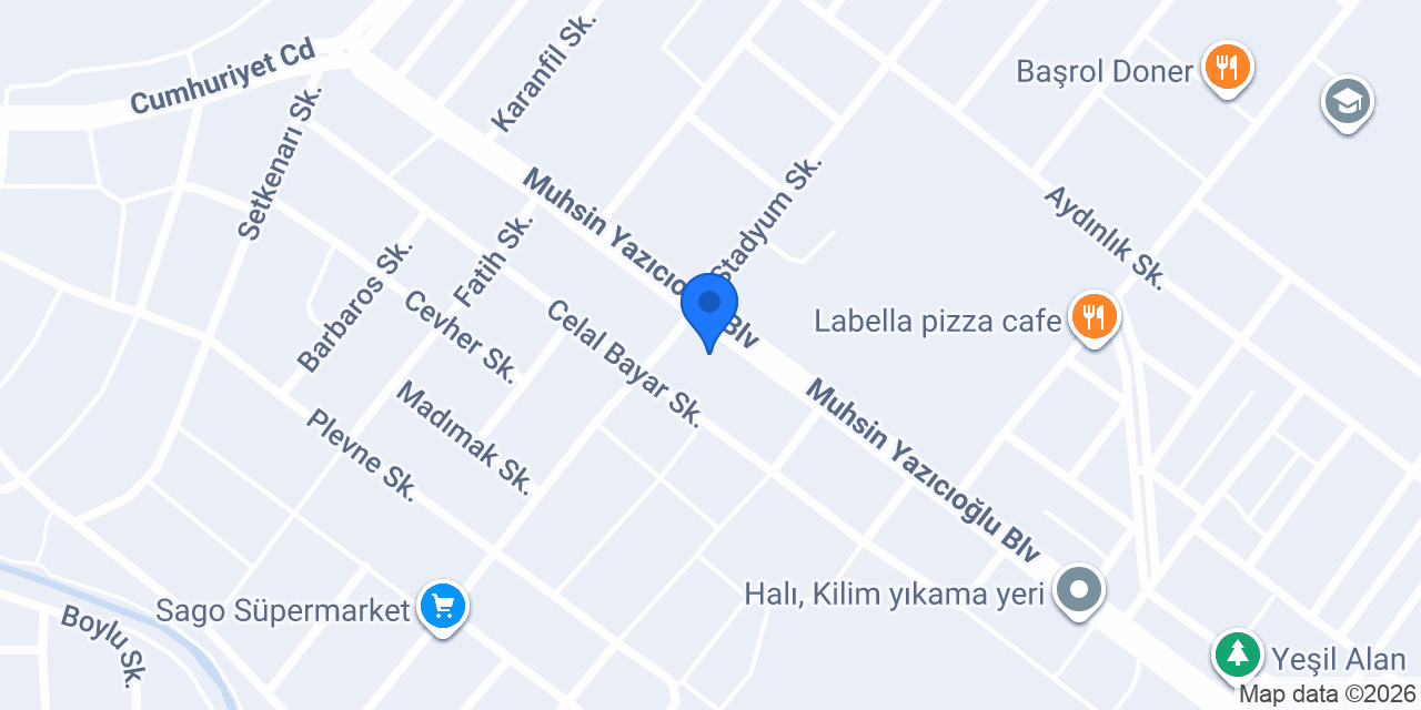 Berrak Temizlik ve Bina Yönetimi konumu