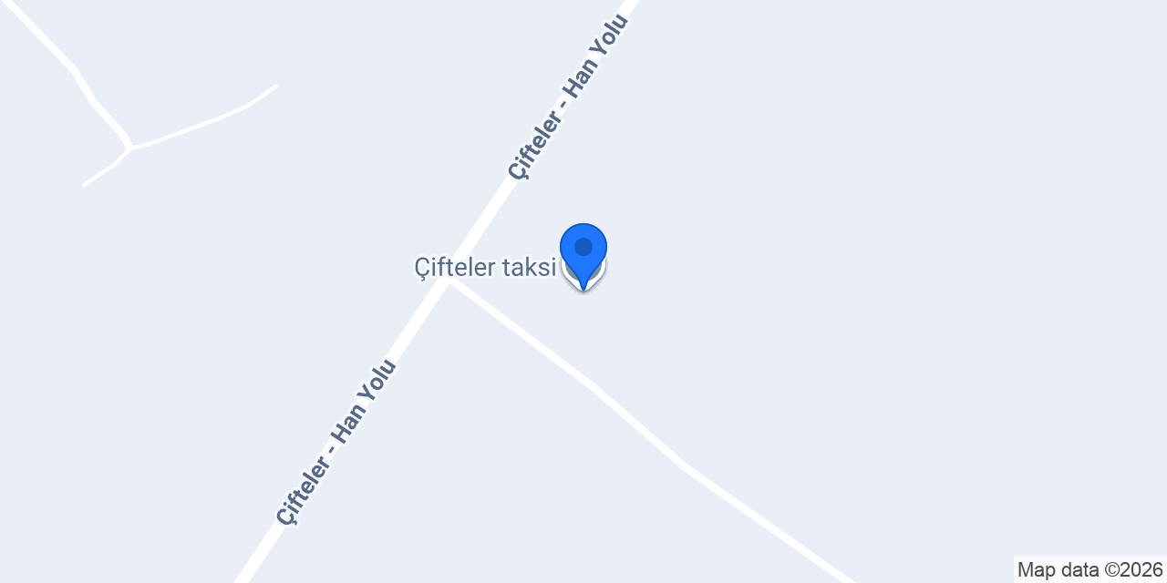 Çifteler taksi konumu