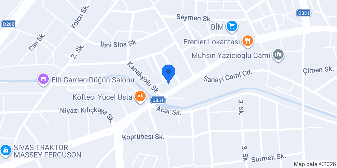 BAYRAM SEVİM TARIM konumu