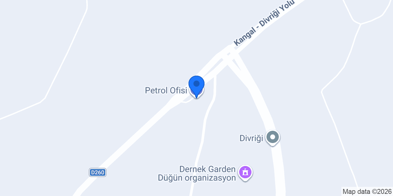 Petrol Ofisi konumu