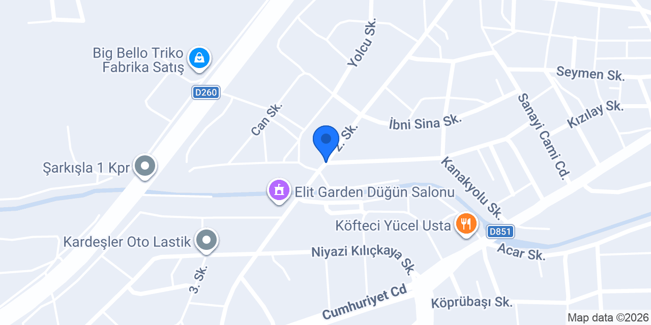 Umut Oto konumu