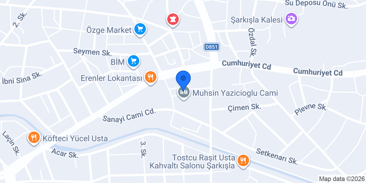 Duru Balik Evi konumu