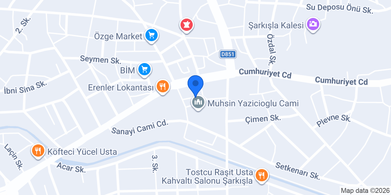 Saray Etli Pide-Çorba-Izgara Salonu konumu
