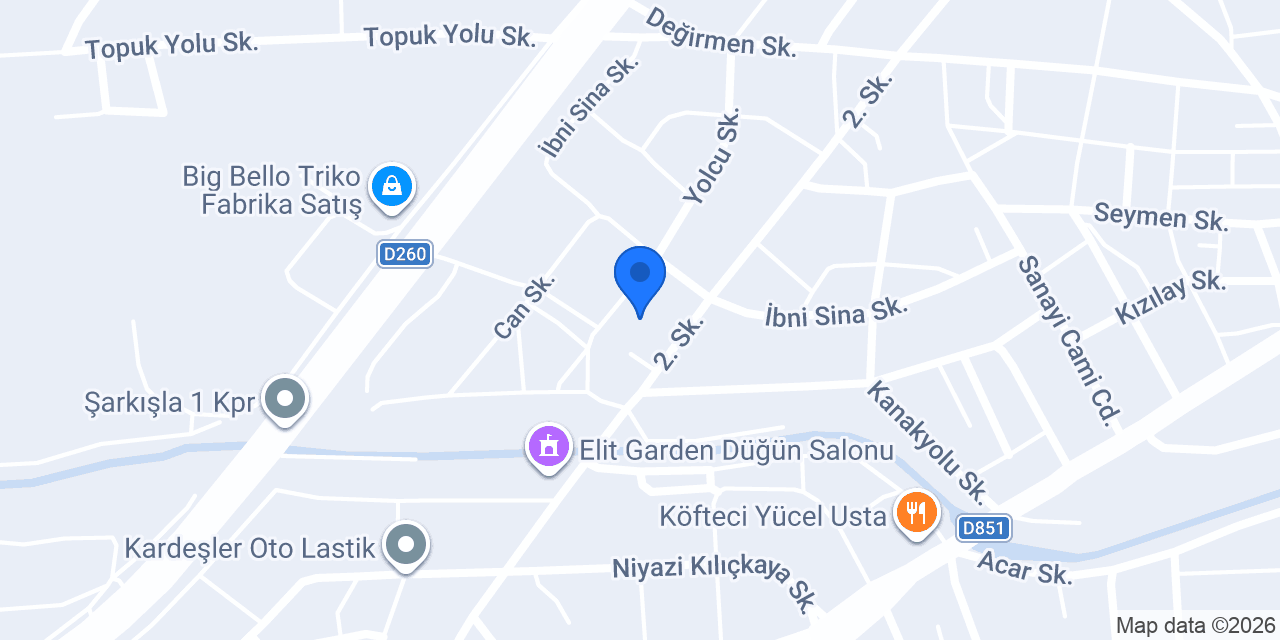 Öğretmen Kitabevi konumu