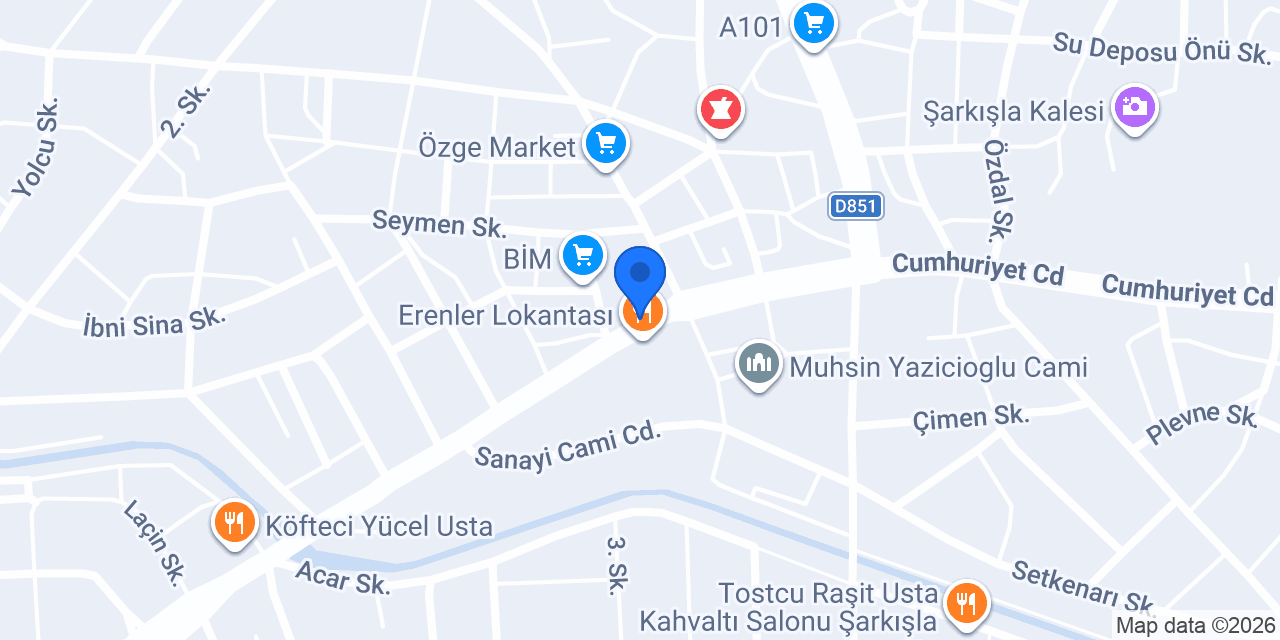 Yeşil Işık Sürücü Kursu konumu