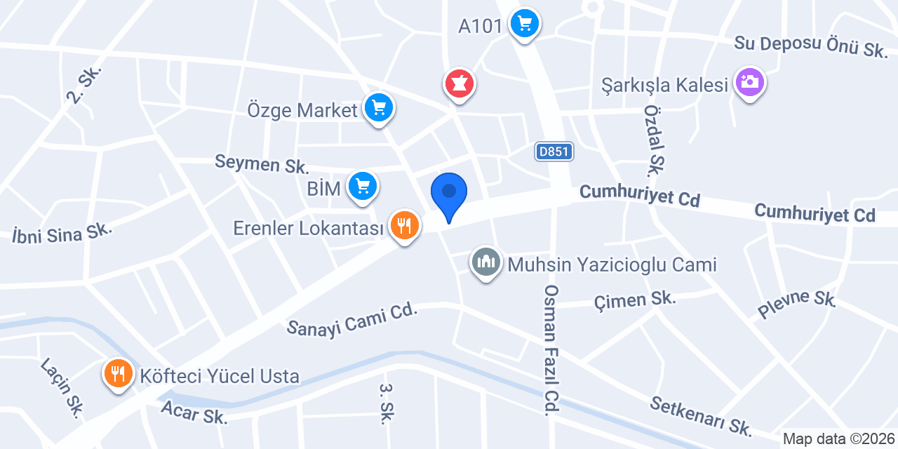 ÇELİK ECZANESİ konumu