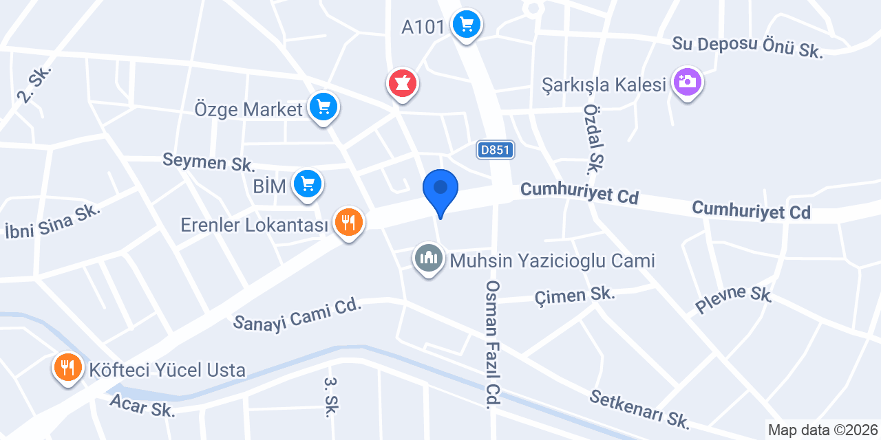 Aydın Ambalaj, Şarkışla konumu