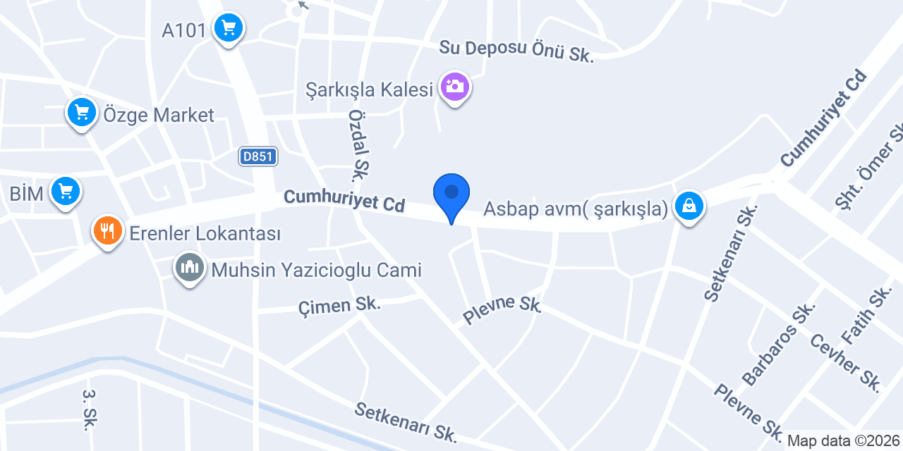 TURUÇ BOUTİQUE konumu
